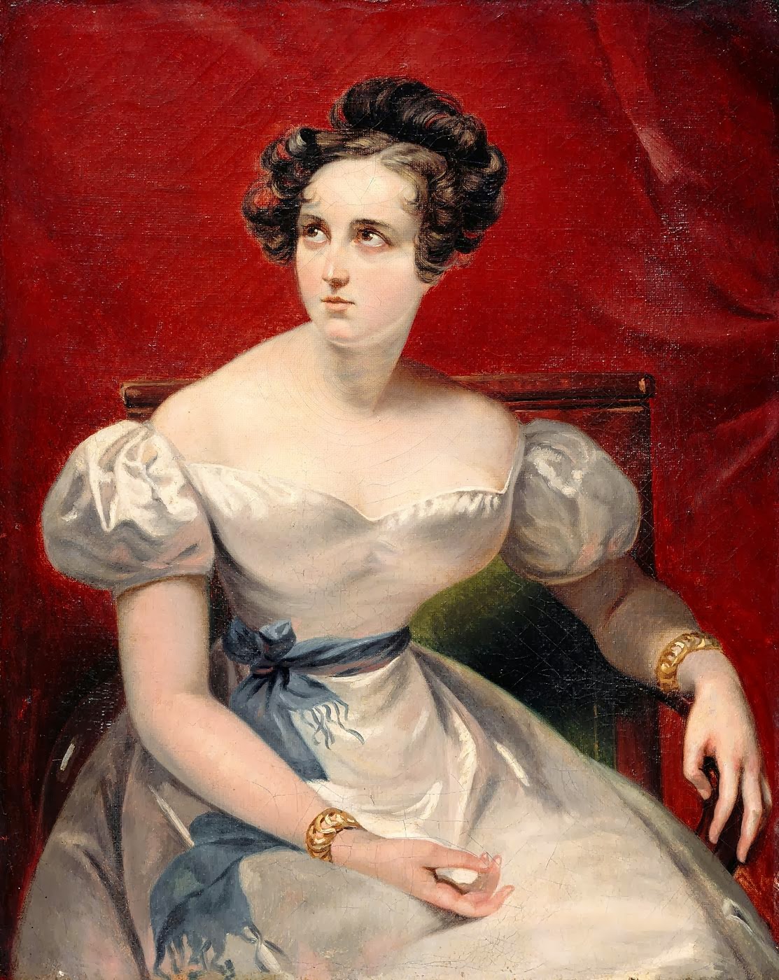 Edouard Dubufe - Portrait de la comédienne Harriet Smithson 1830