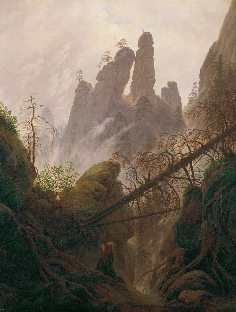 800px-Rocky_Landscape_in_the_Elbe_Sandstone_Mountains_-_Caspar_David_Friedrich_-_Google_Cultural_Institute